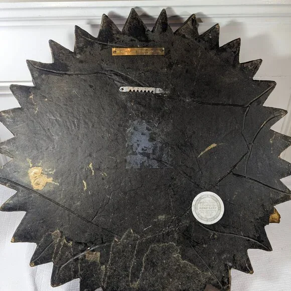 Vintage Vanguard Studios Sun Compass Vanathane Sculpture wall hanging art 1967